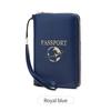 2024 RFID-Blocking Passport Holder & Travel Wallet with Zipper Closure