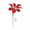 Kapok Flower Brooch, High-end Women's Elegant Temperament, Suit Pin, Luxurious Corsage, Evening Dress Accessory