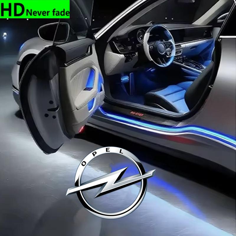 

2PCS For Opel Insignia Corsa Adam Astra Mokka Vauxhall LED Emblem Lamp Car Door Projector Ghost Shadow Courtesy Lights