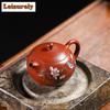 150ml Ancient Yixing Purple Clay Teapots Handmade Colour Enamels Xishi Pot Raw Ore Dahongpao Mud Kettle Zisha Tea Set For Tea