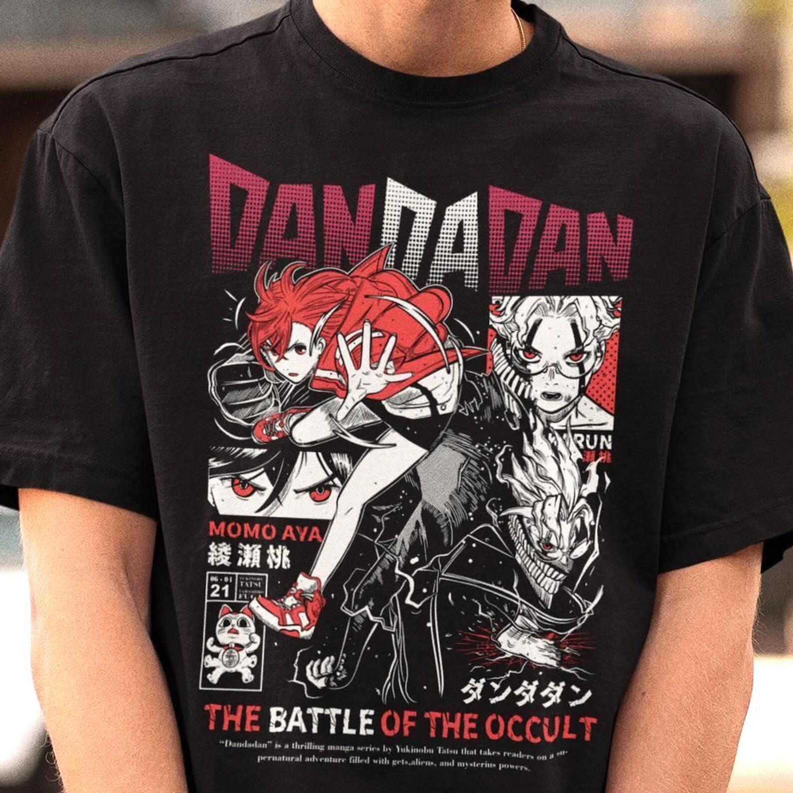 Okarun Momo Ayase Anime Shirt – Manga Graphic Tee,Okarun Tshirt,Ken Takakura Sweater S