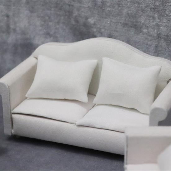 1 Set 45669 Dollhouse Sofa Kit Smooth Edge DIY Living Room Set