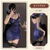Sexy female pure desire lace hip skirt uniform temptation suit with steel ring small chest