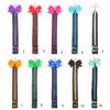 Pin Me Cheer Glitter Keychain with Bowknot Rhinestones Sports Accessories for Women Cheerleader Bag Backpack Pendant