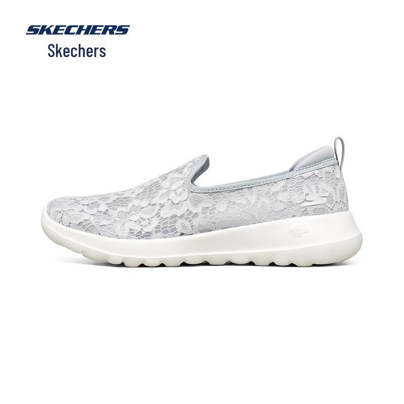 Skechers Women's Breathable Lace Slip-On Walking Shoes 896020