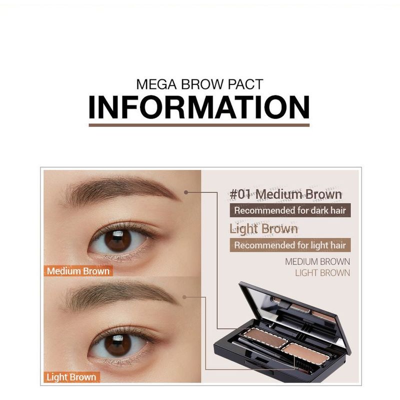 VDIVOV - Mega Brow Pact - 2 Colors