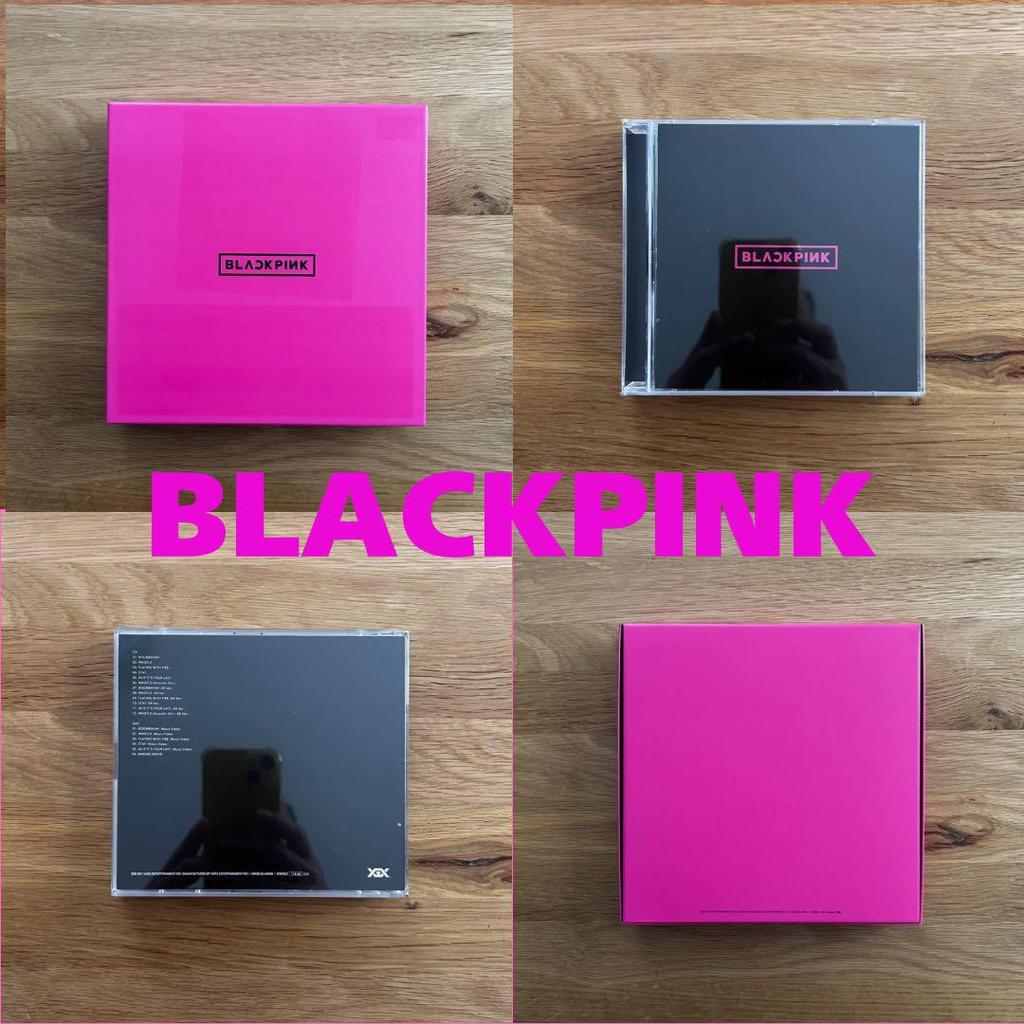 [USED] First edition of the mini-album "BLACKPINK" that is close to Japan debut
