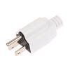 American Detachable Plug American 5-15P Ac Electrical Power Male Plug Adaptor Adapter Wire Rewireable Extension Cord Connector