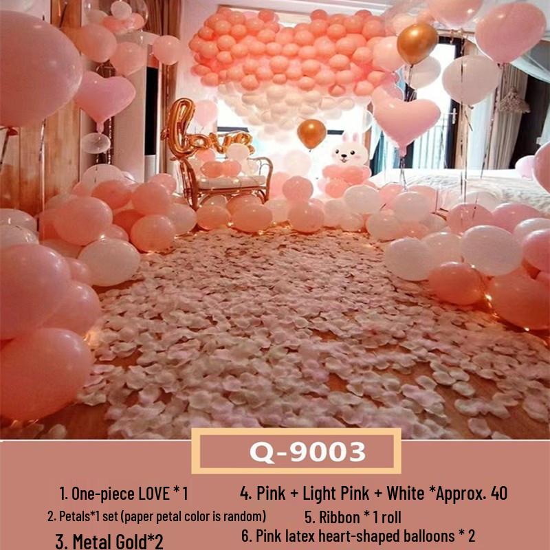 Romantic Proposal & Anniversary Balloons for Valentine's Day