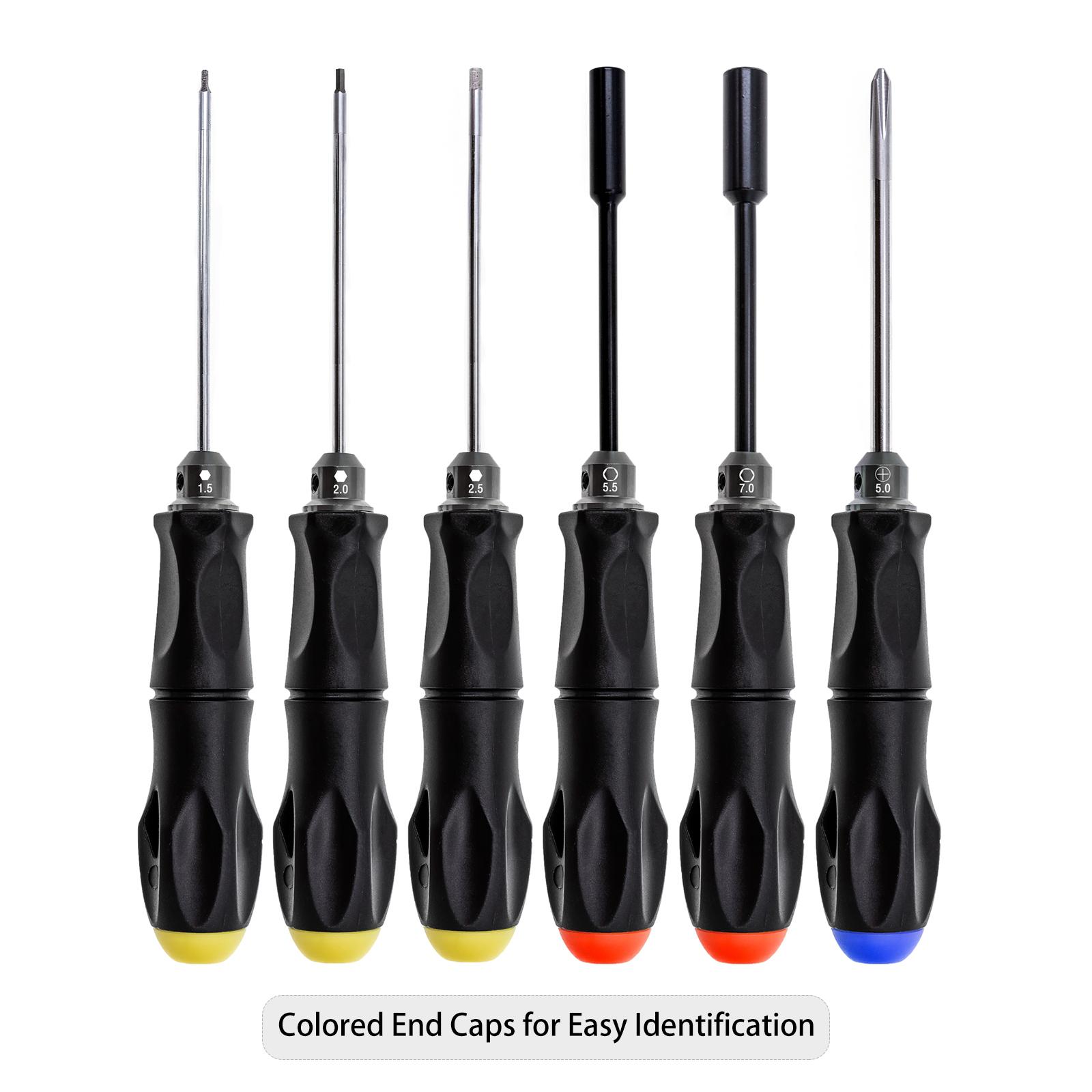 

Набор инструментов для ремонта отверток с шестигранной отверткой для дистанционного управления автомобильным вертолетом-дроном, 1,5 мм 2,0 мм