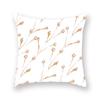 45X45CM Pink Shiny Polka Dot Alphabet Geometric Simple Pillow Cover Bed Sofa Car Office Seat Cushion  Home Decoration