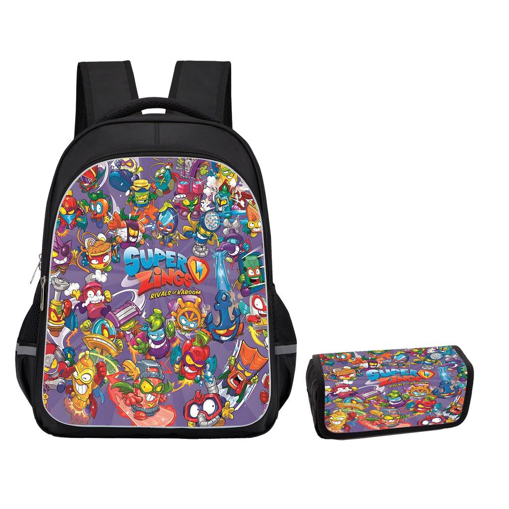 Superzings Trendy Comfortable School Bag Children'S Movie Peripheral Ultra Lightweight Storage Pencil Case