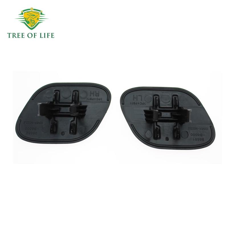 For Hyundai Santa Fe 2013 2014 2015 2016 Front Bumper HeadLight Washer Spray Nozzle Cleaning Pump Actuator Cover Cap 98671B8000