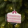 Shiny Metallic Christmas Hanging Decor Holiday Tree Decorations  Home Holiday Decor