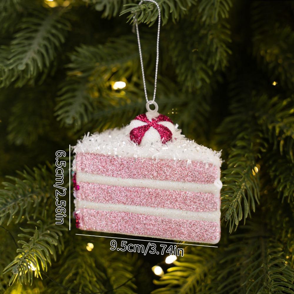 Shiny Metallic Christmas Hanging Decor Holiday Tree Decorations  Home Holiday Decor