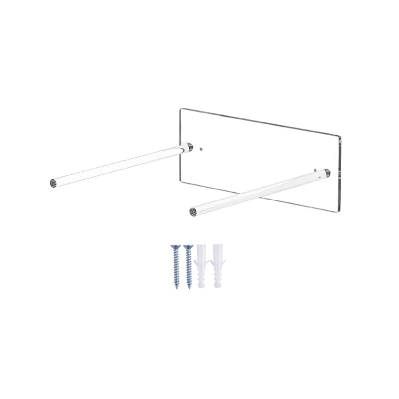 

Acrylic Hat Hook Mount for Western Cowboy Hats Enhancing Home Wall Decoration with Modern Look