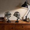 Retro Wartime - Resin With Vintage Military , Decorative, Suitable For Buffs And Themed Home Décor (without String Lights)