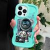 Astronaut Pattern Phone Cover for iPhone 11 12 13 14 15 Pro Max 6 6S 7 8 Plus Xs Wave Edge Shockproof Protective Rubber Case