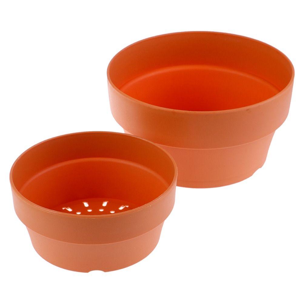 Breathable Imitation Ceramic Plant Pot Thickened Plant Flower Pot Imitation Terracotta Pot  Indoor