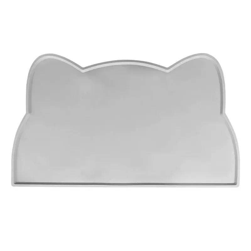 With Bed Cats Mats. Cats Accessories Pet Silicone Easy-to-clean Household Supplies Food-grade Anti-slip Waterproof Products Home