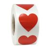 Rotolo di Adesivi a Cuore per San Valentino - Adesivi Rotondi Adesivi Sigillanti a Forma di Cuore per Regali di Matrimonio. Vendita Calda!