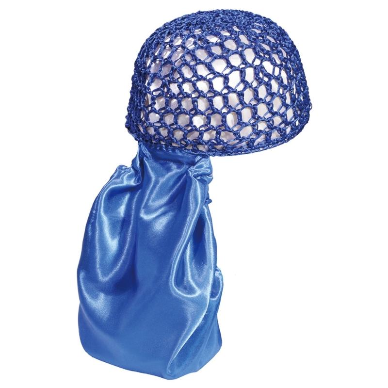 Reversible Bonnet Satined Bonnet Hat Hair Wrap Reversible Mesh Skull Hat For Long Curly Braided Hair Sleep Headpiece