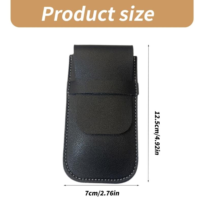 Stylish PU Leather Watch Storage Pack With Multilayer with Organized Compartments Accessory for Travel and Business