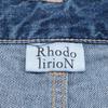 RhodolirioN QT1040 Indigo 5 Pockets Sarrouel Pants Bargain Denim Pants Bottoms 1 blueUsed