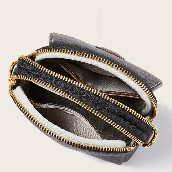 Leather Fashion Women Crossbody Bag Practical Phone Bag