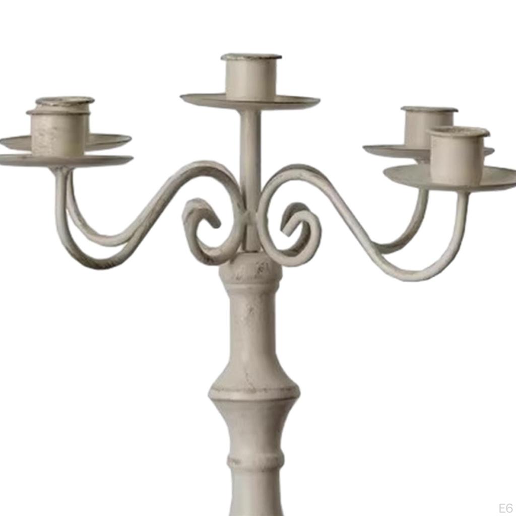 Candle Holder with Arms Stick Decorative Stand Home Decoration