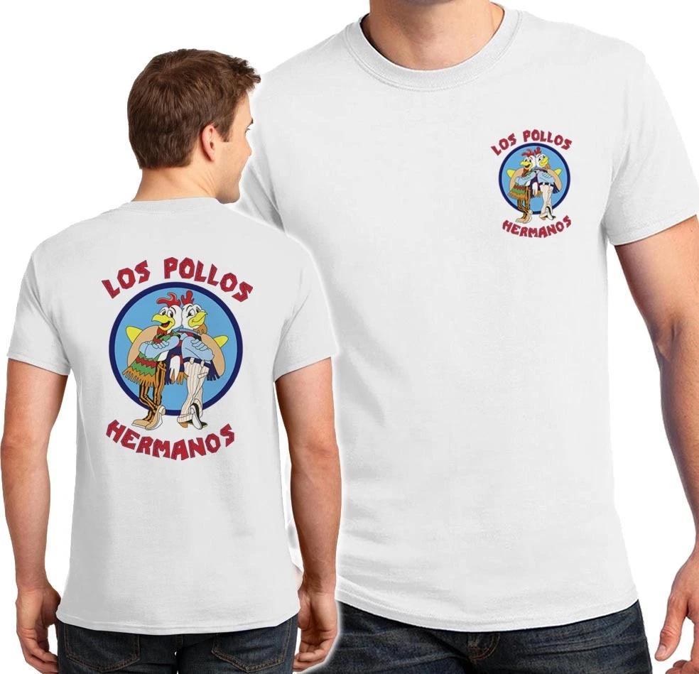 

Los Pollos Hermanos T-shirt front back print Better Call Saul shirts S-4XL sizes S
