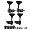 Electric Bass Tuner Peg 4 String Bass Machine Head Knobs Replacement Open Gear Bass Tuning Pegs Bass Accessory