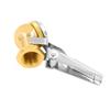 Universal Inflation Chuck Suitable for Car Motorcycle E Bike Bicycles Tire Inflation with Copper Material and Leak Proof