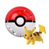 Pikachu cu Pokeball Jucărie Pliabilă Portabilă Peluș Pikachu Distracție Interactivă Cadou pentru Copii