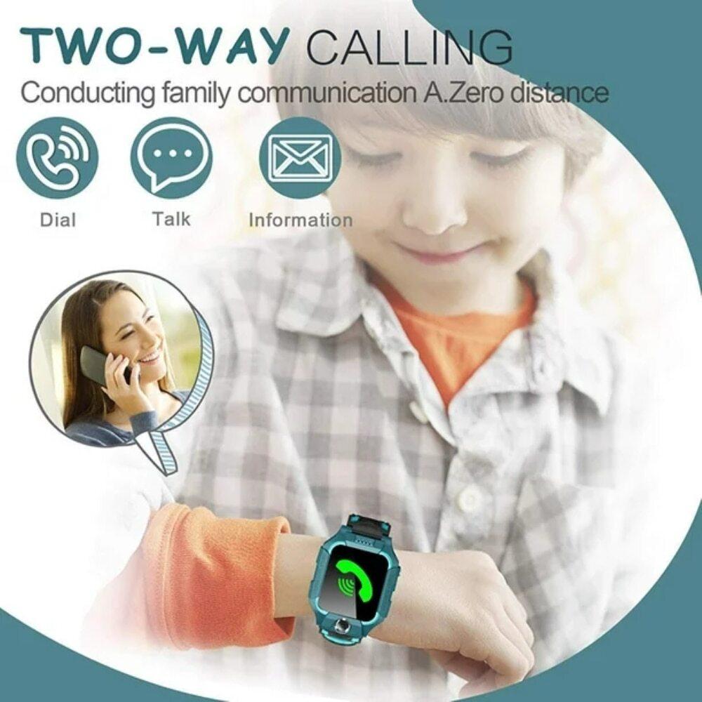 Kids 4G Smart Watch Camera SOS LBS Waterproof For Children Call Phone Watches