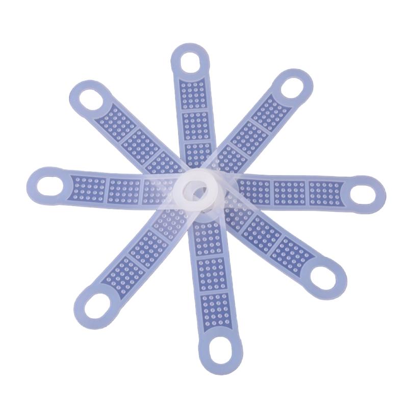 

Set of 100 Flexible Clothing Storage Covers Unique Cover Clothes Hanger Clip Adhesive Strips for Clothes Hanger