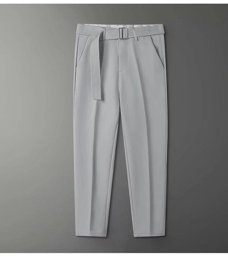 American Long Pants Men's Spring and Summer Nine-point Pants Men's Business Nine-point Pants Casual Dress Slim Straight Pants Men