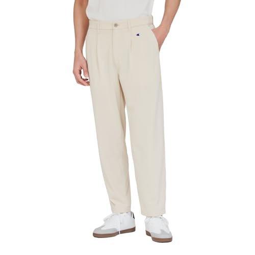Champion Men's Stretch Golf Pants C3-EG201-370 Lightweight One-Point Logo Relaxed Fit Trousers with D-Ring