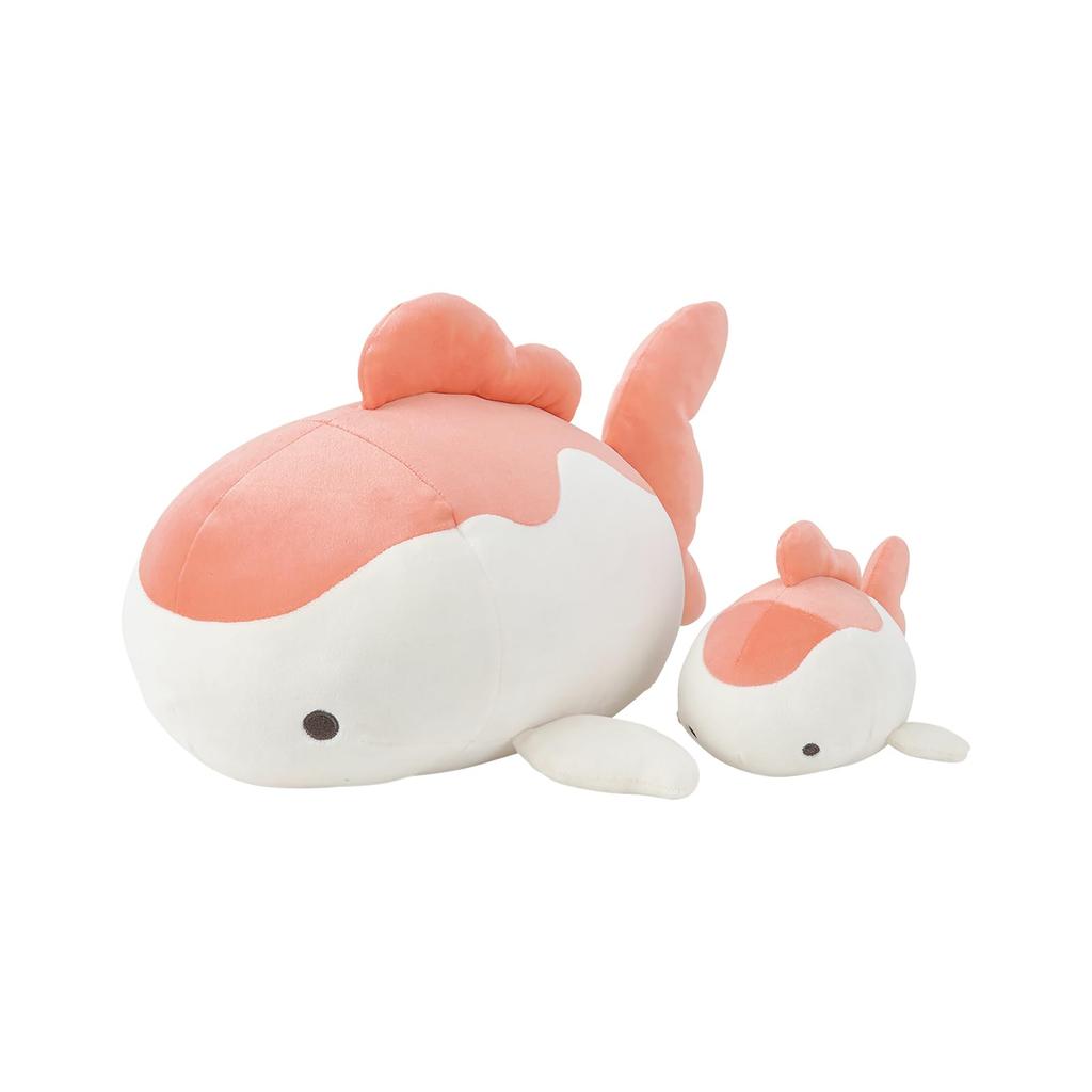 Livheart Marshmallow Aquamie Goldfish Bolster 27cm Fluffy Plush Toy (approx. long) 28211-25