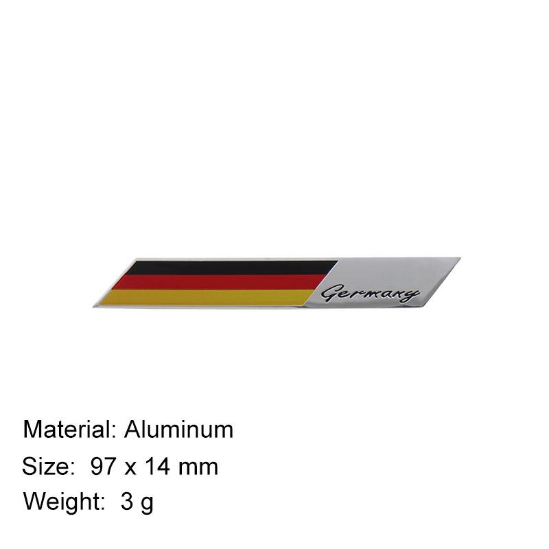 

3D Премиум Немецкий Германия Немецкий Флаг Карта Логотип для автомобиля Капот Двигателя Крыло багажник Хвост Задняя Наклейка Эмблема Значок Наклейка xi-tiao