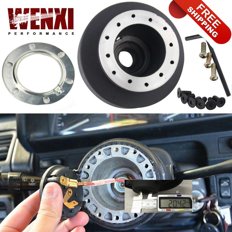 Steering Wheel Racing Hub Adapter Boss Kit Fit for BMW E36 M3 318 328i 325i Z3 WX-HUB-E36