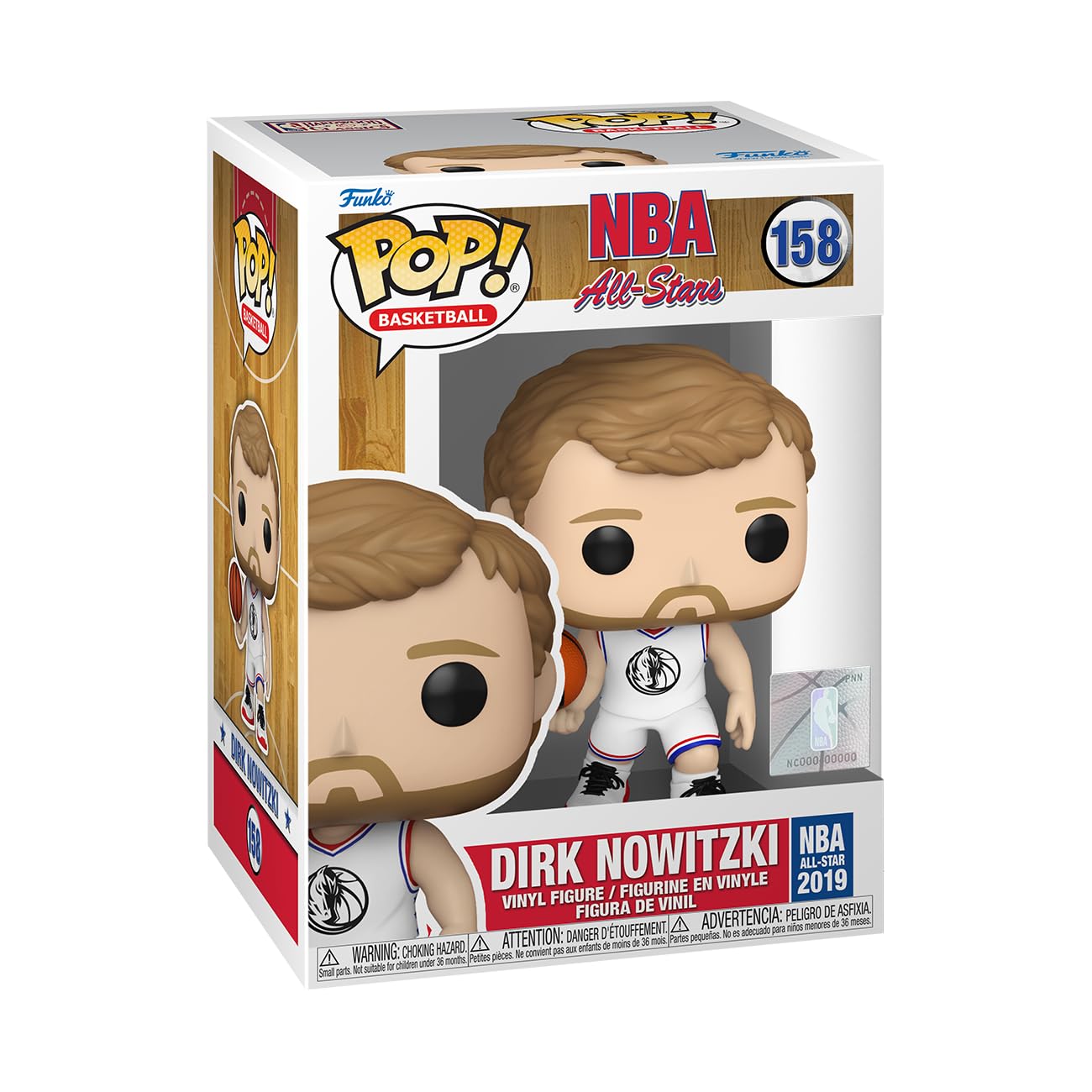 Фигурка Funko NBA Dirk Nowitzki в форме всех звезд 2019 года POP!