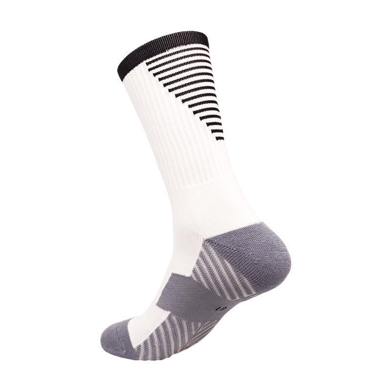 Unisex Summer Outdoor Sports Socks, Sweat-Wicking, Breathable, Mid-Calf, Ideal for Cycling and Basketball.