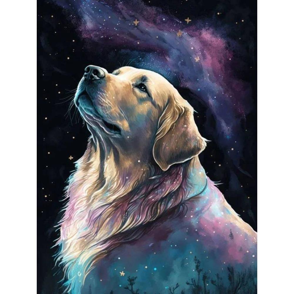 DIY Full Round Diamond Painting Cross Stitch 3D Animal Art Style Home Scene Decorative Diamond Painting 5d Diamond Art Painting
