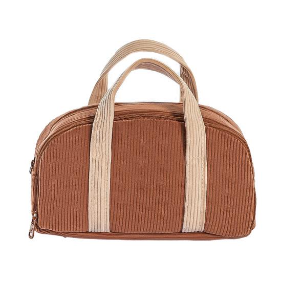 

Pencil Case Large Capacity Layered Storage Bag Stain Resistant Multifunctional Cosmetic Bag School Stationery Organizer кофейный