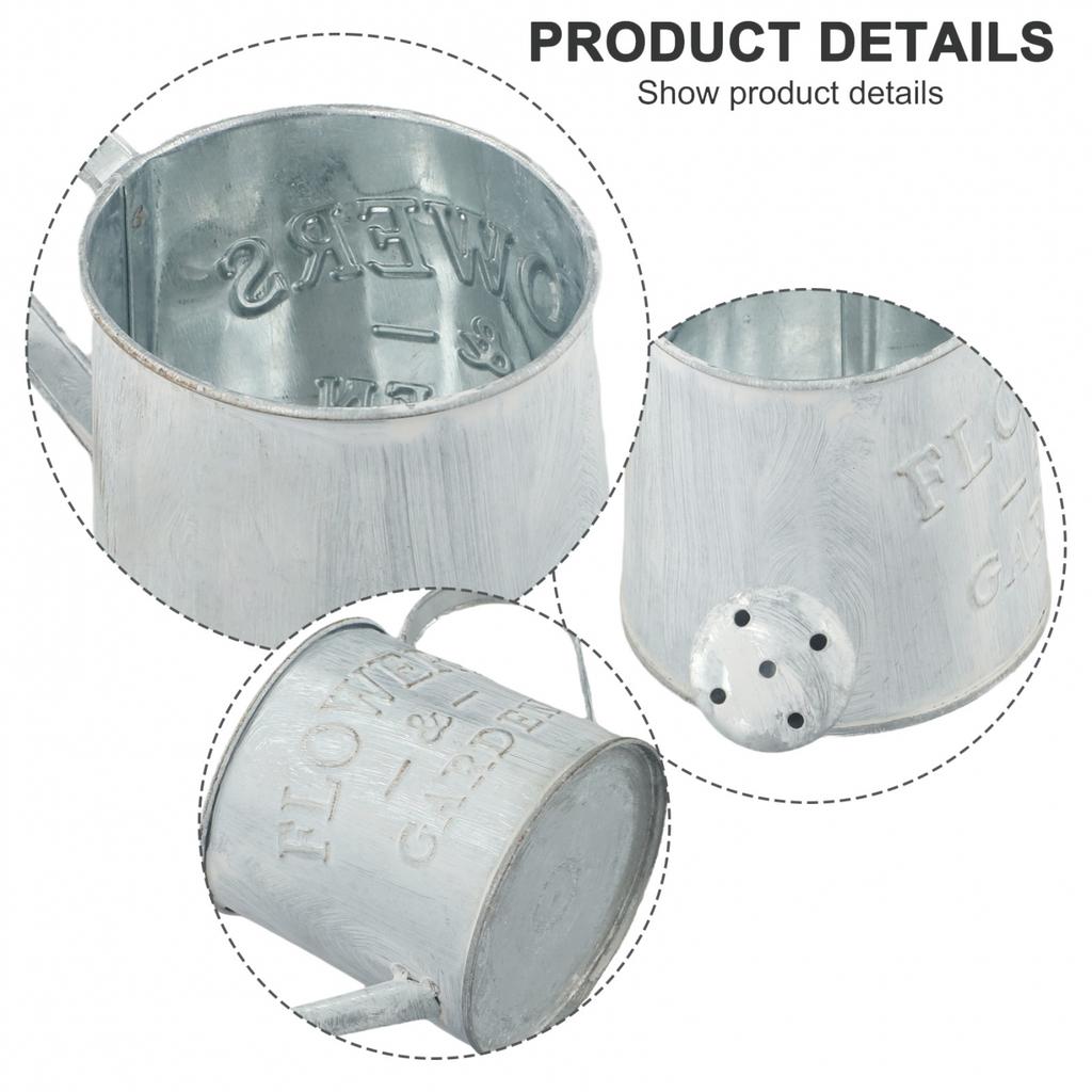 Fitment Iron Vintage Design Watering Can Flower Pots