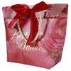 30PCS Portable Small Candy Bag Box for Gift Decoration Event Party Supplies Wedding Favours(Retro Red (Wine Red Ribbon