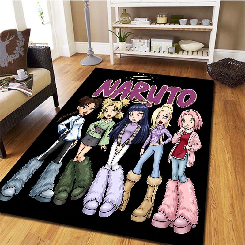 Naruto Generations Carpet Rug For Living Room Bedroom Home Sofa Decoration,kids Play Nonslip Floor Mat