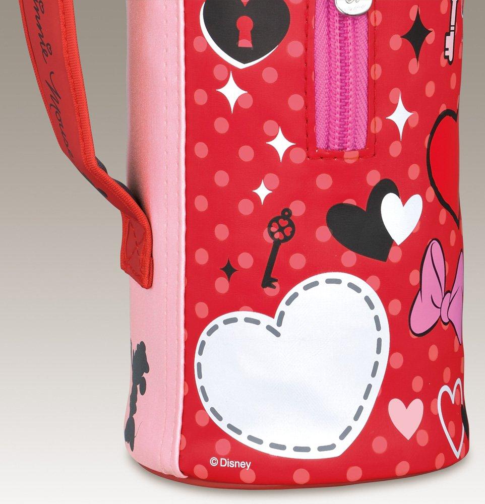 THERMOS Vacuum Insulated Disney Rose Red RR 2-Way Bottle, Minnie, 0.63L/0.6L, FFG-600WFDS