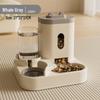 Pet Water Fountain & Feeder: Automatic Cat & Dog Bowl with Food Storage and Water Dispenser